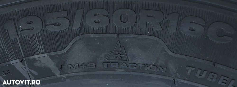 195/60 R16C, 99T, PETLAS PT935, Anvelope de iarna M+S - 4