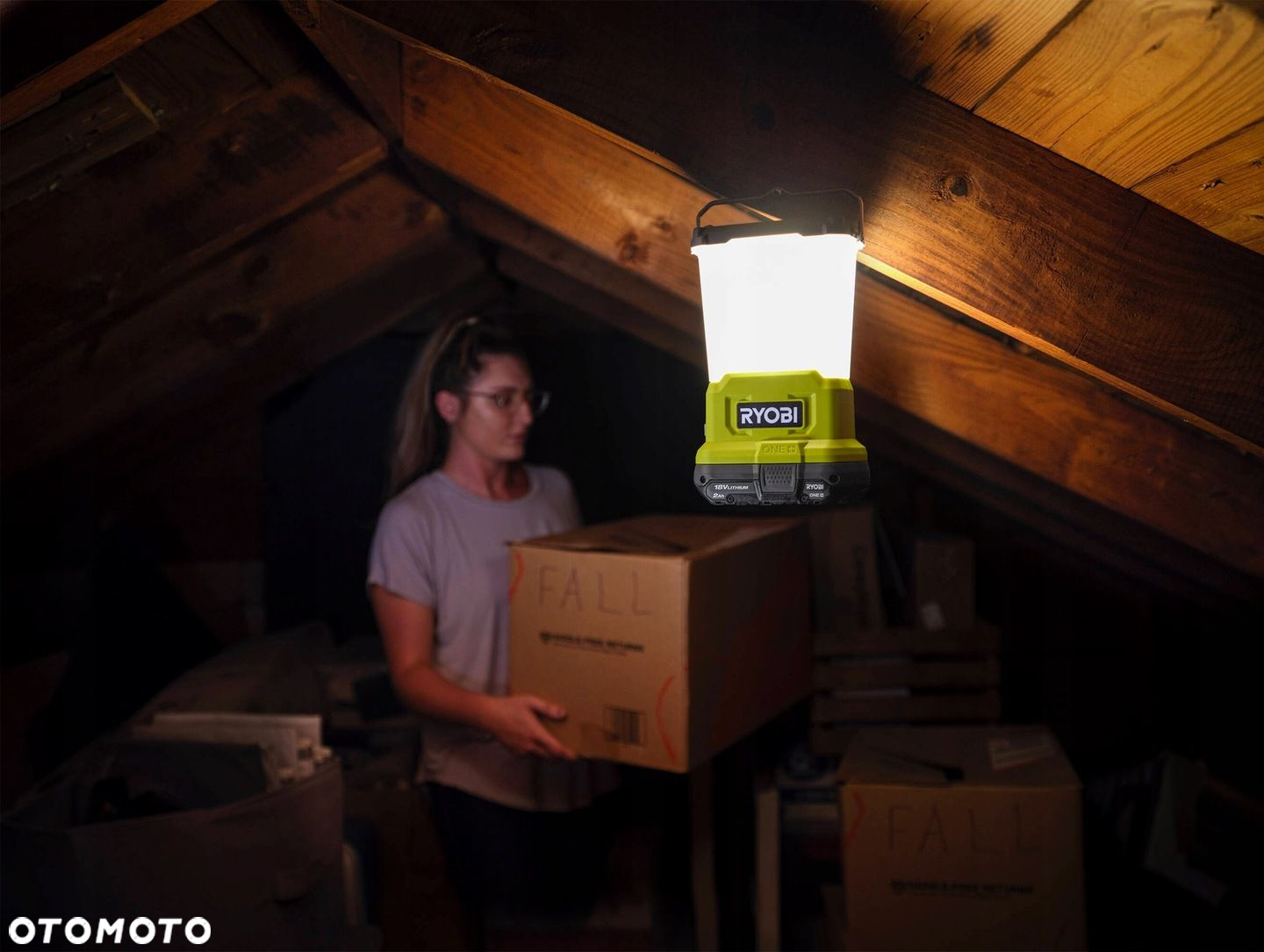 LATARKA LAMPA LED BIWAKOWA 850 Lm RYOBI RLL18-0 AKUMULATOROWA 2,5Ah ŁADOWA - 5