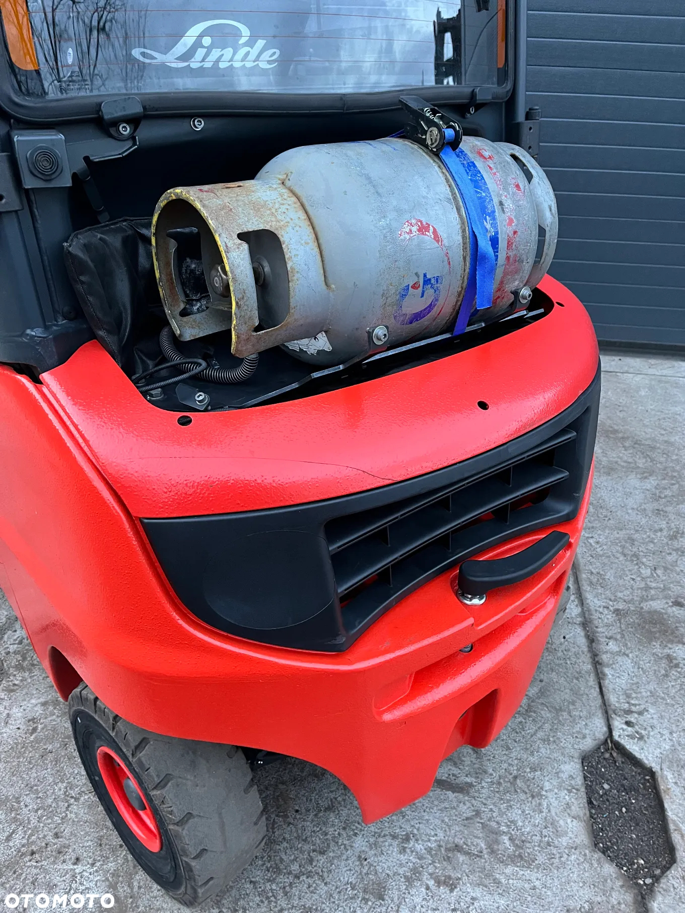 Linde H16T 391-01 Gaz LPG, Pełna kabina, Przesuw boczny, maszt Standard - 12