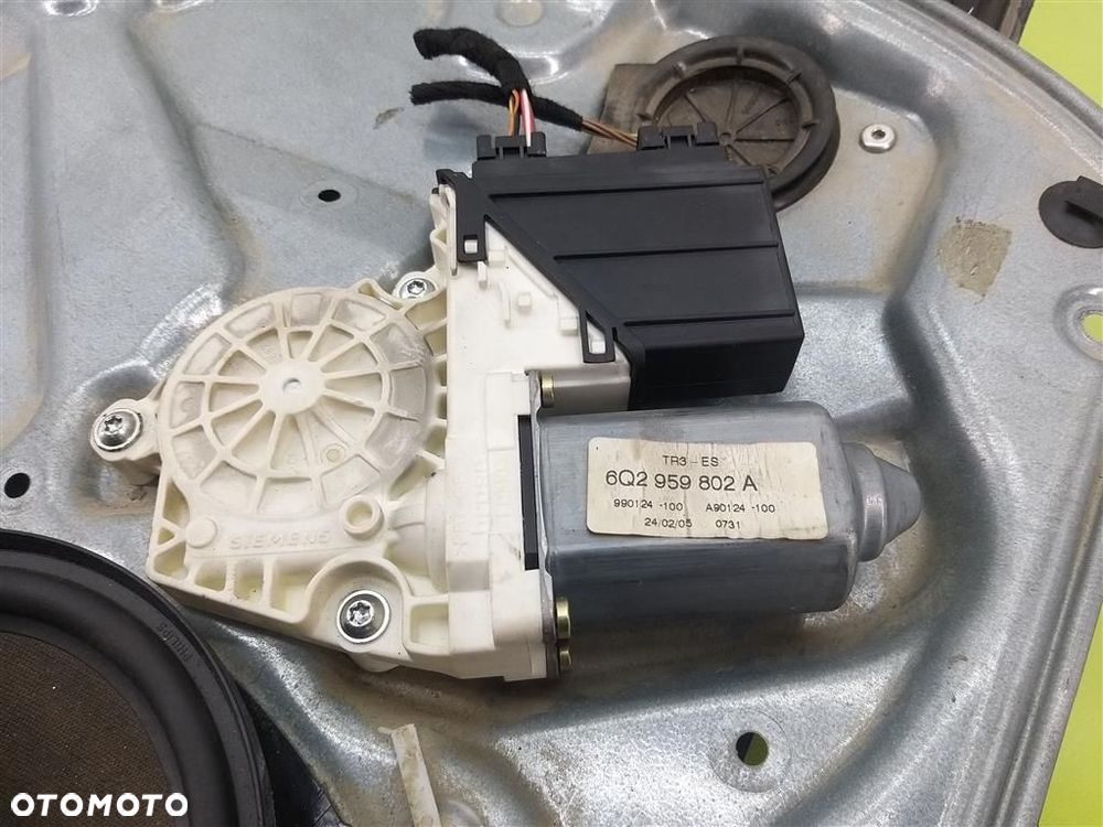 Podnośnik szyby przód lewy Seat Ibiza  III 2002-2008 6L3837755AD 3DRZWI - 8