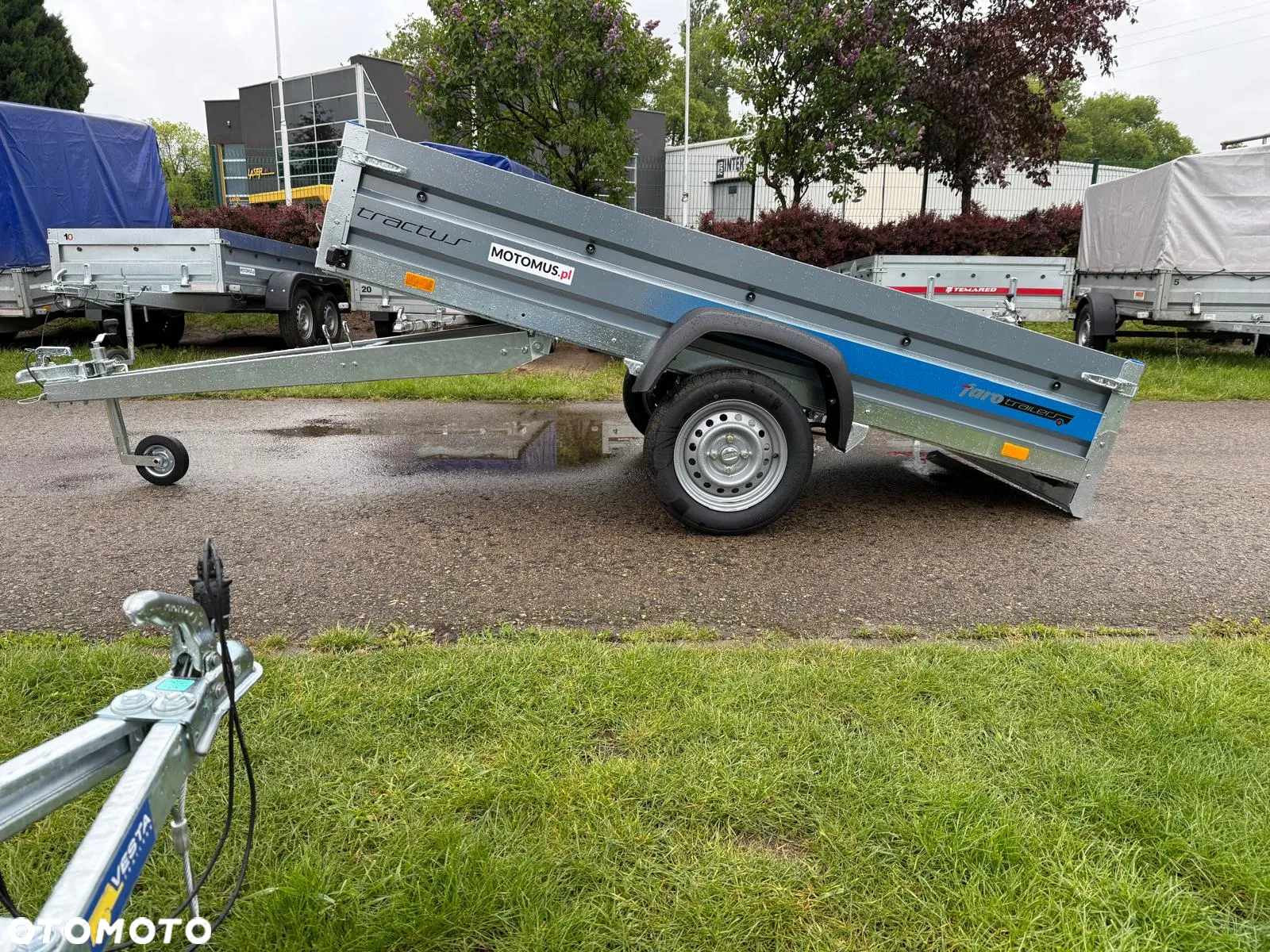Faro Przyczepa Faro Tractus Flex 263x125x35 1 oś resor+amortyzator DMC 750kg HIT CENOWY - 8