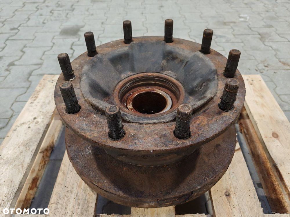 PIASTA PRZÓD OŚ WLECZONA VOLVO FH FM FMX 21102685 78MM 410MM TARCZA PEŁNA - 2