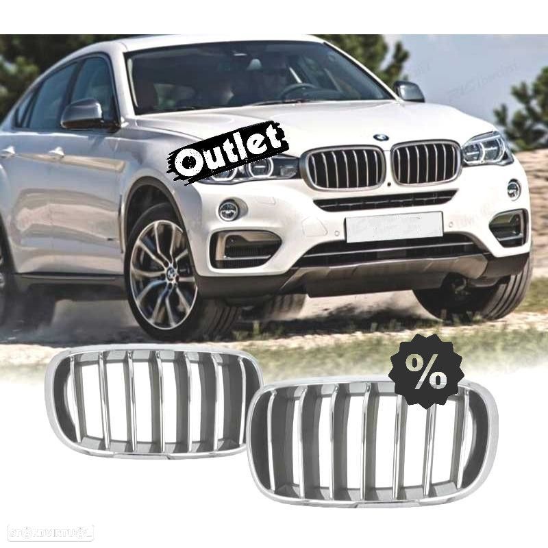 R146179C1. GRELHAS PARA BMW X6 F16 14- CROMADA - 1