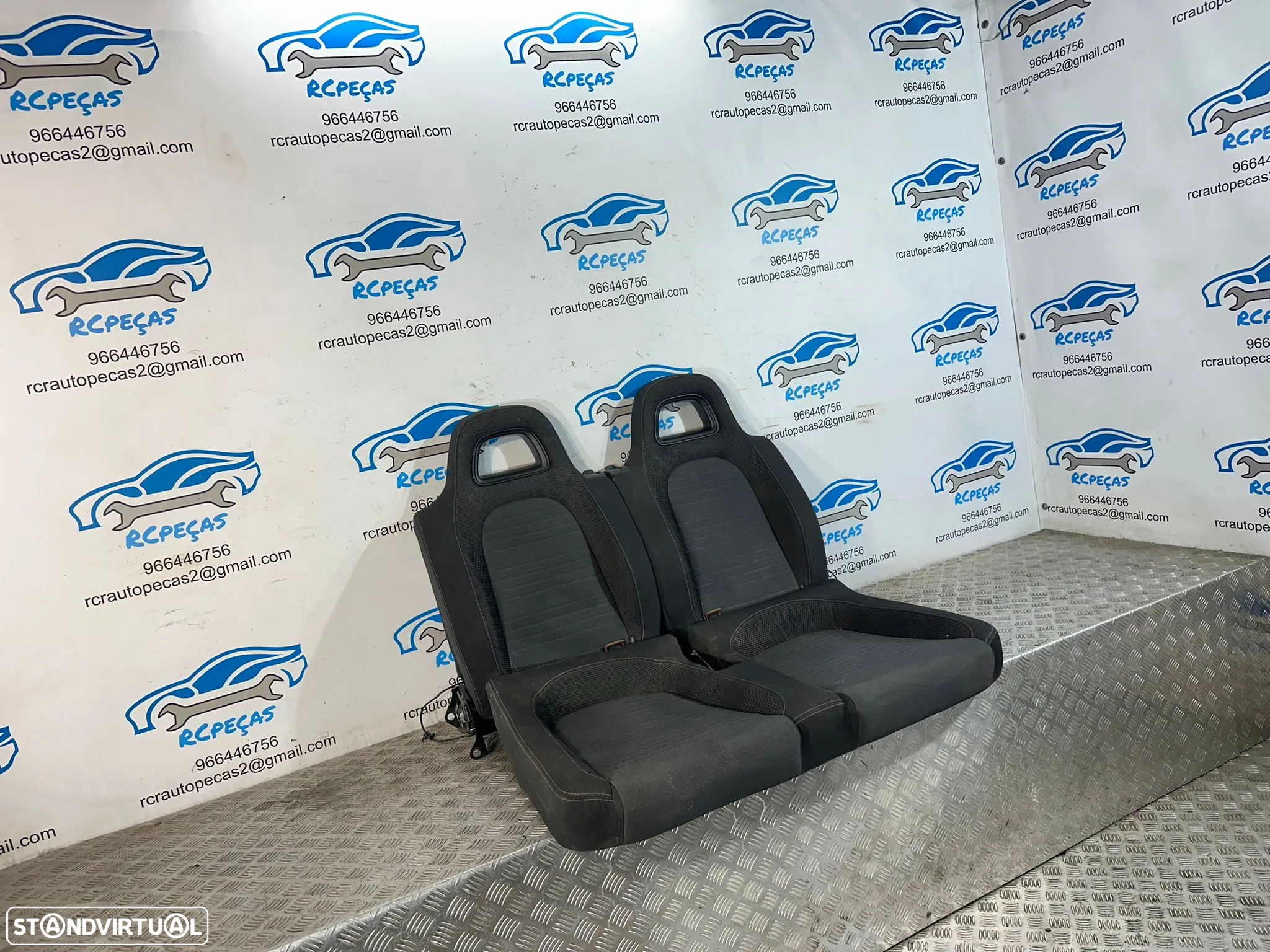 .Conjunto Bancos Tecido VW Volkswagen Scirocco III 3 Elétricos - 6