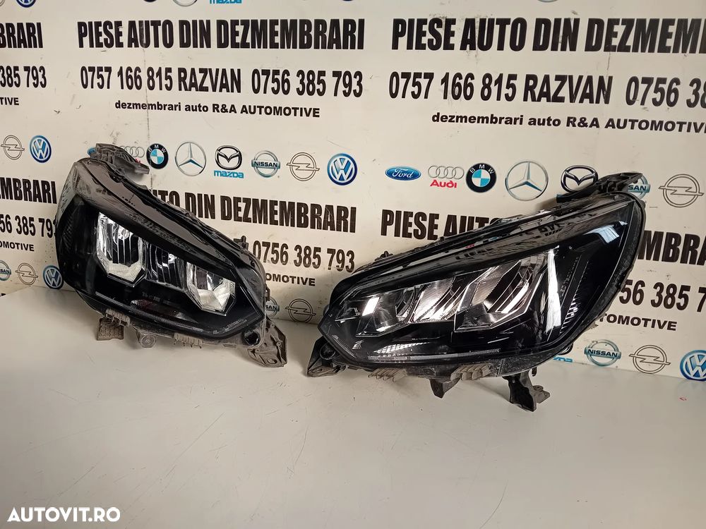 Faruri Far Stanga Dreapta Peugeot 2008 208 LED Tehnology 2019-2023 Originale 9833036180 933036380 - 3