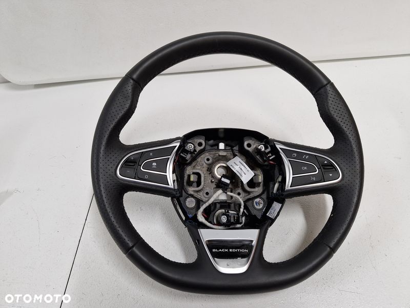 RENAULT KADJAR KIEROWNICA SKÓRA MULTIFUNKCJA BLACK EDITION 484006578R - 1