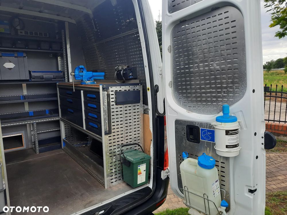 Mercedes-Benz Sprinter Brygadówka zabudowa warsztatowa Sortimo 220v - 5