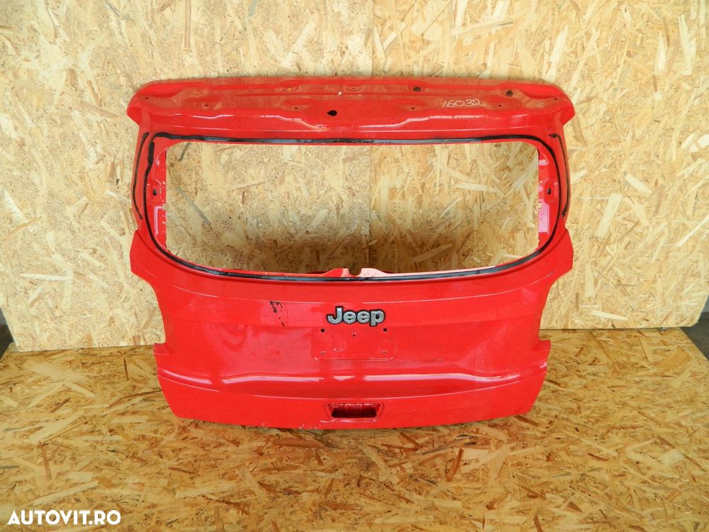 Hayon, Capota portbagaj, Jeep Renegate, 2015, 2016, 2017, 2018, 2019, 2020, 2021, 2022. - 6