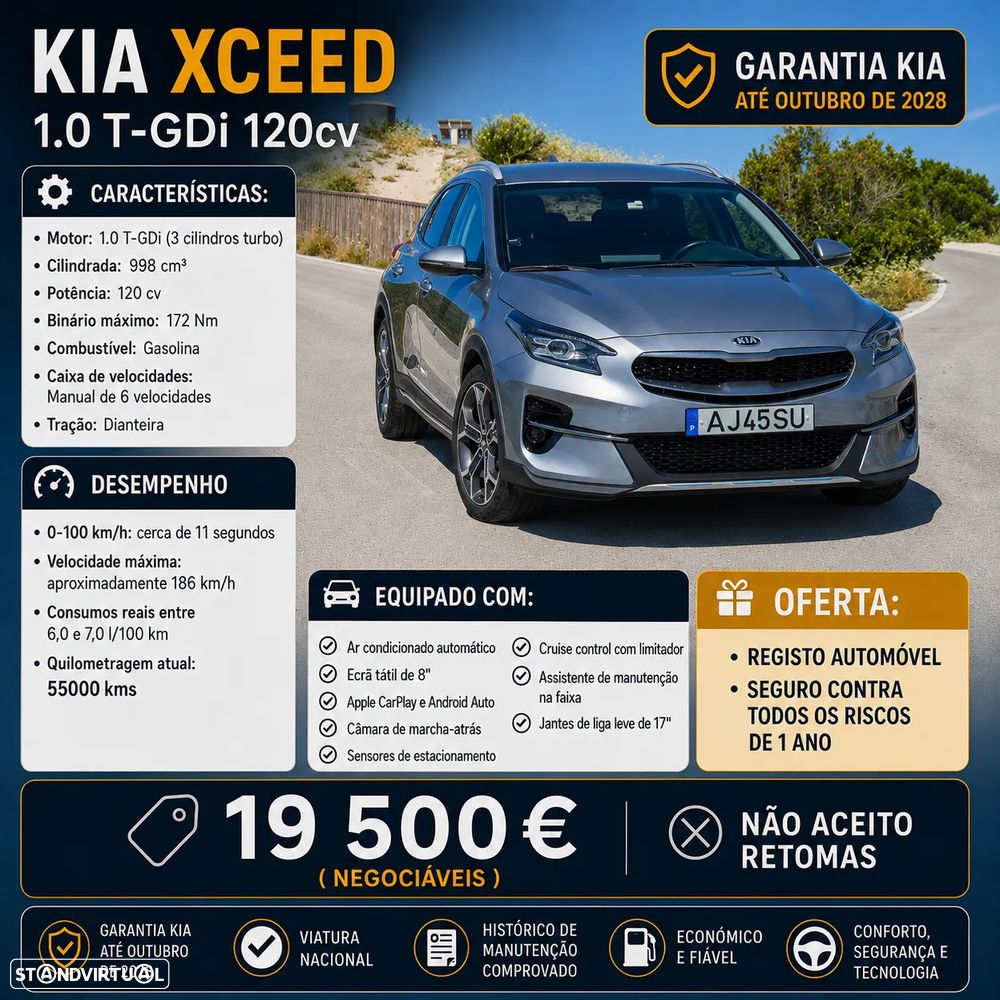 Kia XCeed 1.0 T-GDI Drive - 3