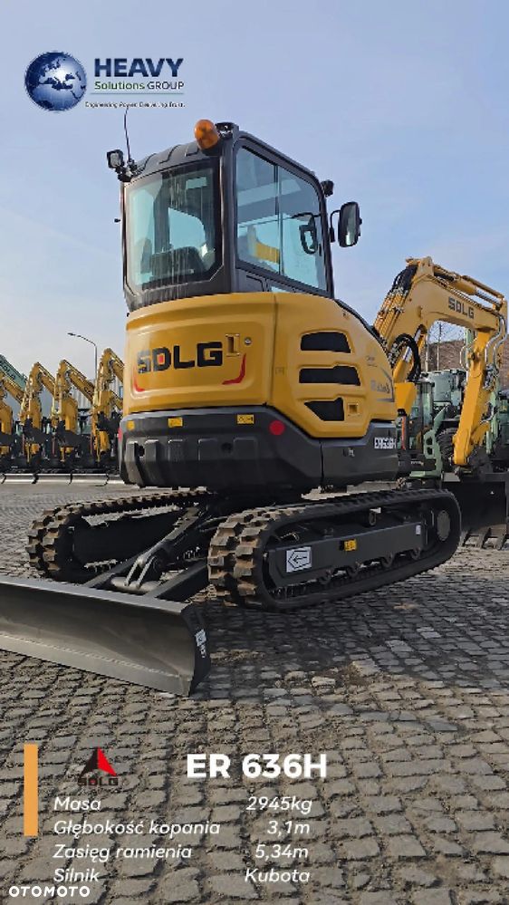SDLG Koparka gąsienicowa SDLG  ER636H 3.95t - 9