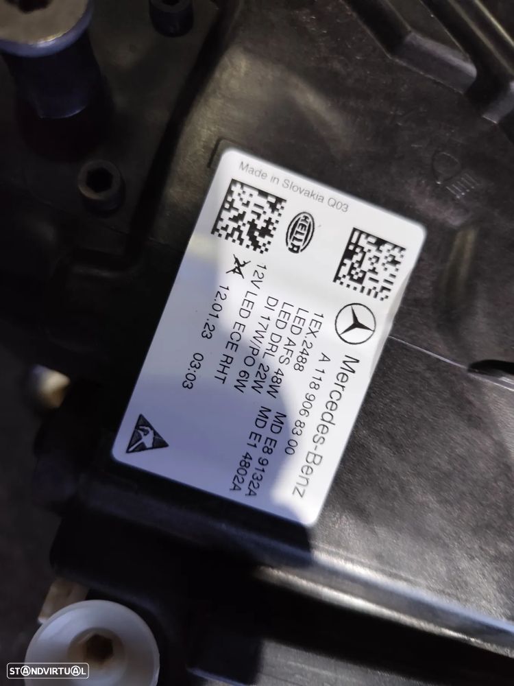MERCEDES CLA W118 FAROL LED ESQUERDO - FF625 - 8