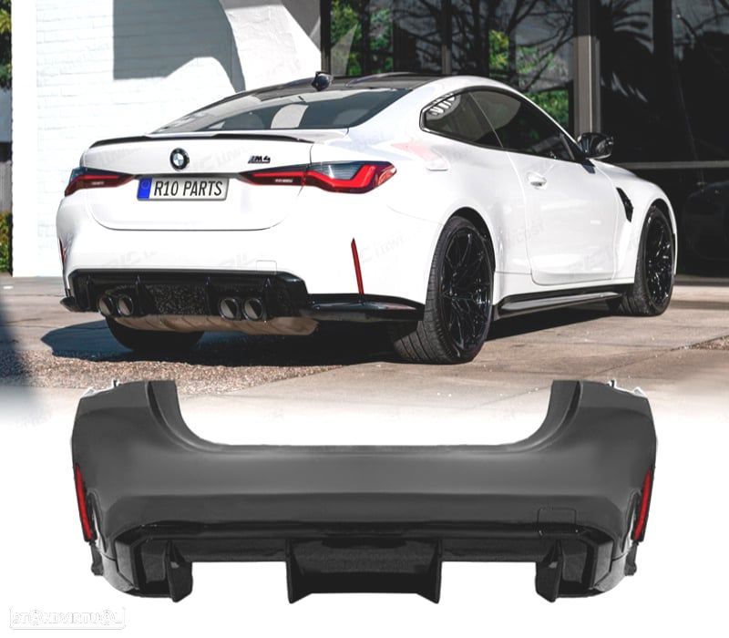 PÁRA-CHOQUES TRASEIRO BMW G22 20- LOOK M4 - 1