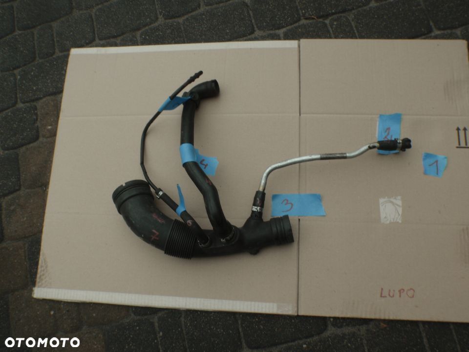rura odma przewód turbina fiat grande punto bravo mito linea1.4 t jet tjet - 1