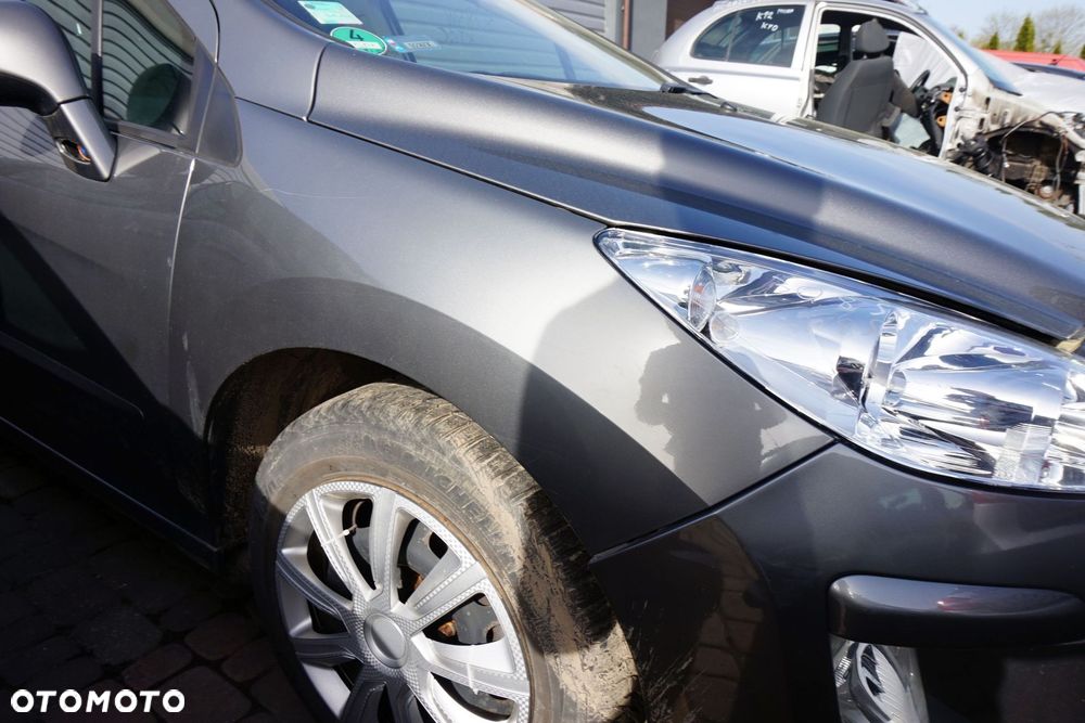 MASKA ZDERZAK BŁOTNIKI LAMPY 308 I T7 SW KTQC  PEUGEOT 2007-2011 SZARY MOONDUST PRZÓD KOMPLETNY - 14
