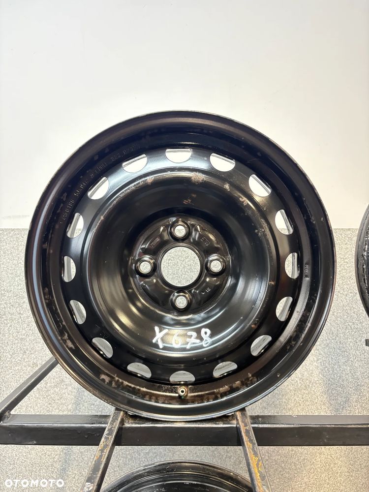 4 Felgi Stal. Toyota Yaris 3, Kia Rio 15" +TPMS - 2