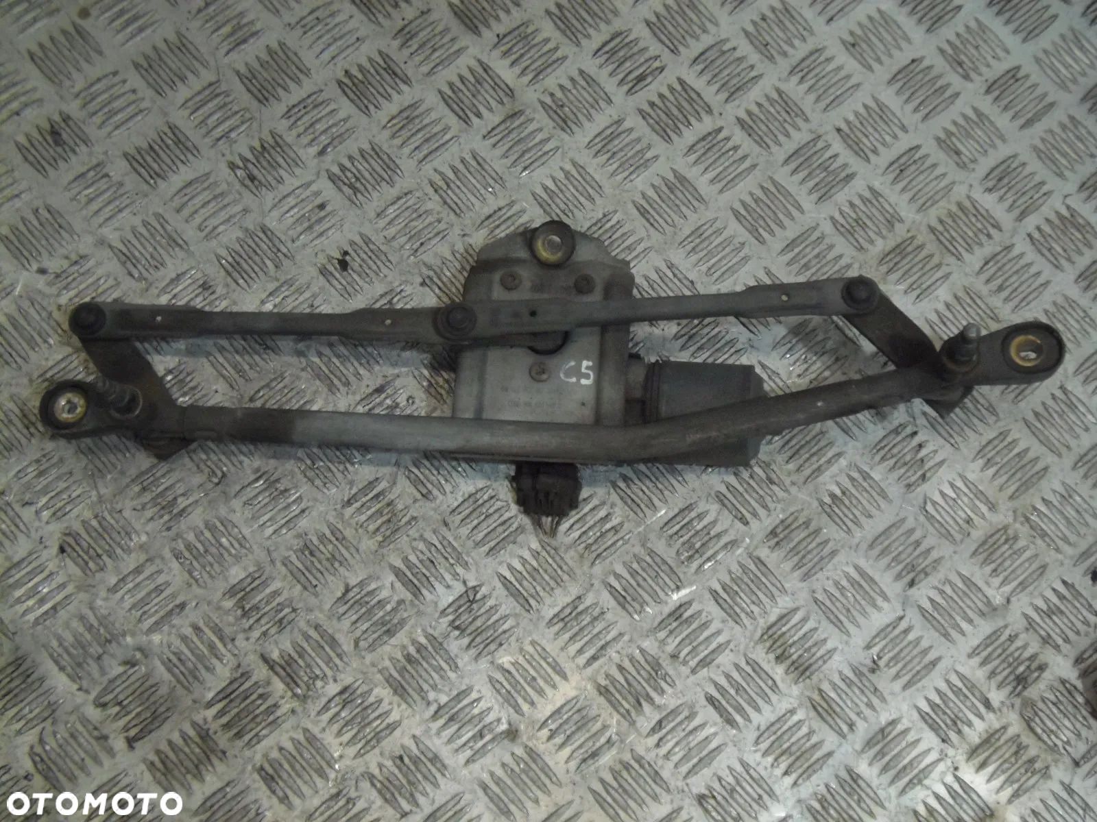 CITROEN C5 II MECHANIZM WYCIERACZEK PRZEDNI 9632671180 - 1