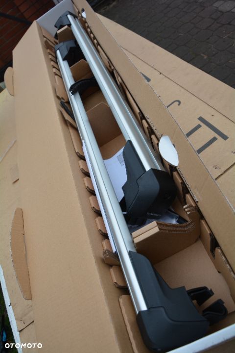 VW Caddy 2015 - bagażnik dachowy  Oryginał Alu klucz - 1