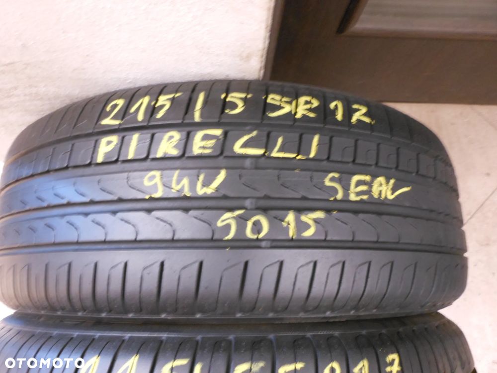 Opony 215/55r17 pirelli cinturato p7 seal 6,4mm  lato para - 2