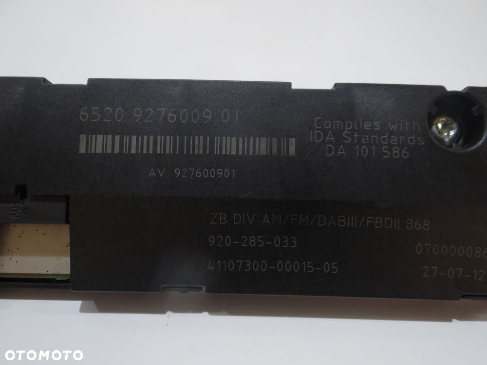 WZMACNIACZ ANTENY BMW F07 GT 9276009 - 3