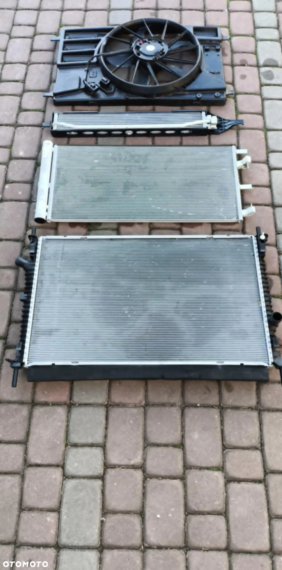Chłodnica oleju chłodnice wody klimy intercooler AUTOMAT  FOTD TRANSIT MK8 2019- 2,0 TDCI ZESTAW - 6