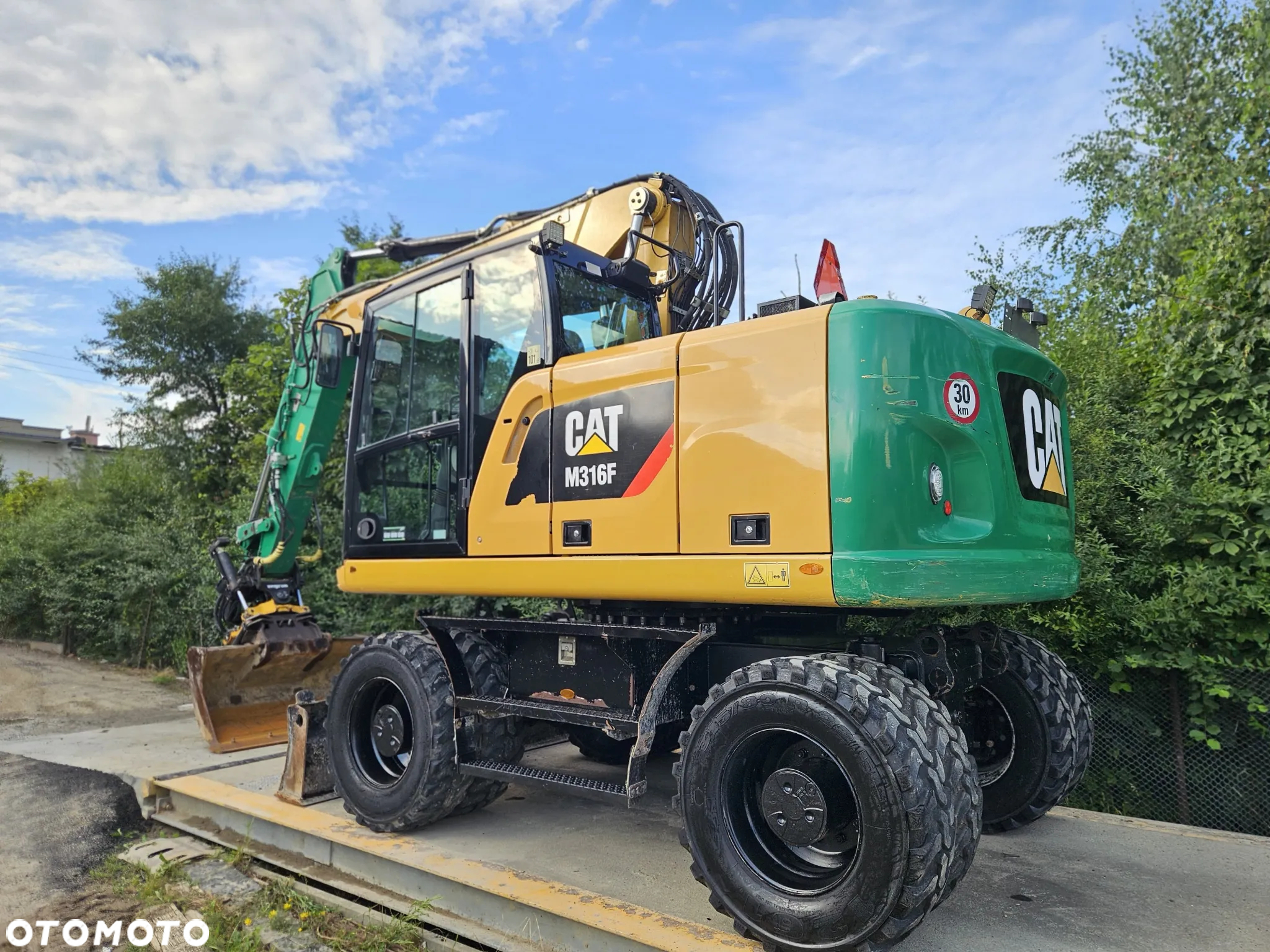 Caterpillar CAT M316F ROTOTILT ENGCON koparka obrotowa kołowa 314, 315 Hitachi Volvo - 4
