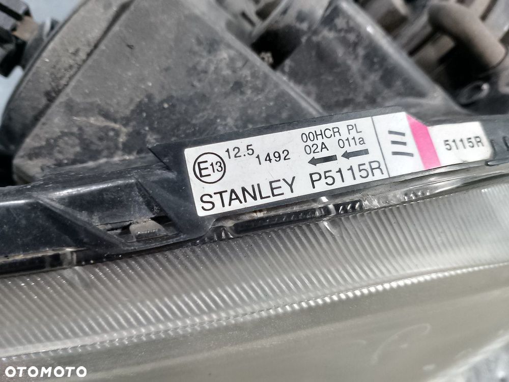 LAMPA PRZÓD PRAWA MAZDA 5 ( 05-10 ) VAN 5 DRZWI P5115R  STANLEY - 2