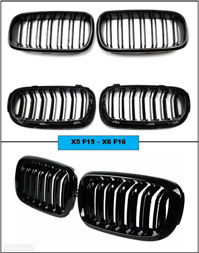 Puxador porta interior Esqª ou Drtª BMW X5 F15 X6 F16 várias cores - 11