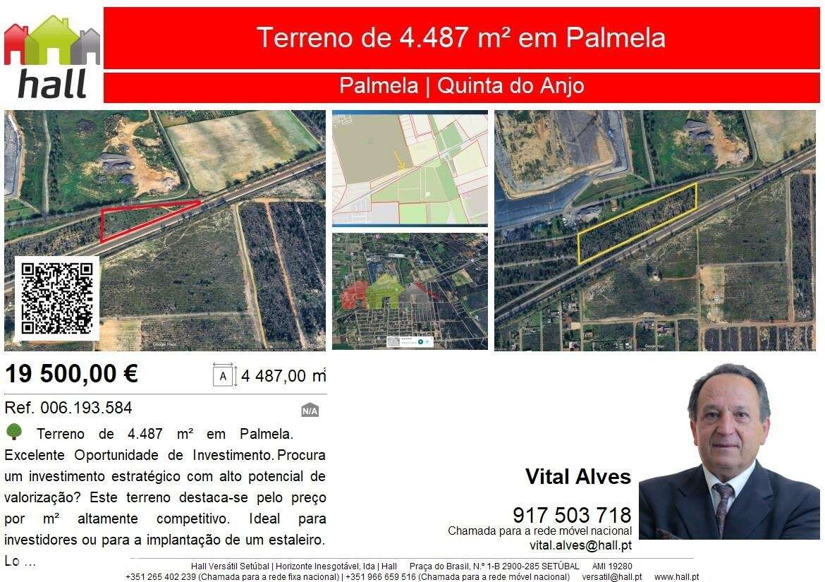 Terreno de 4.487 m2 em Palmela – Excelente Oportunidade de Investiment - Grande imagem: 5/5