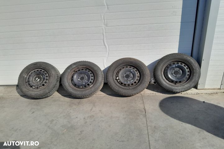 Janta tabla cu anvelopa 15 195/65 R15 Volkswagen VW Caddy 3 [2004 - 2 - 2