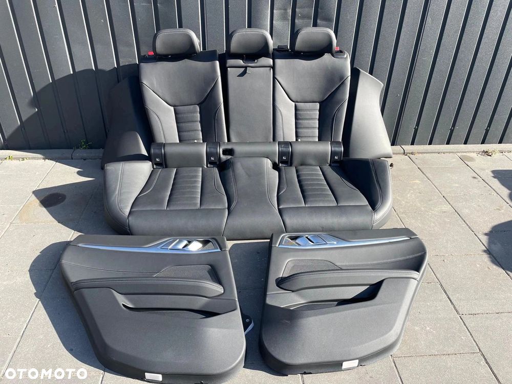 FOTELE TAPICERKA BMW i4 4 G26 SPORTY SKÓRA GRZANE ELEKTRYCZNE HARMAN PAMIĘĆ - 9