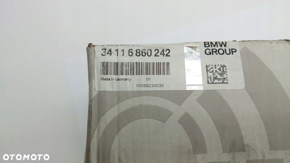 KLOCKI HAMULCOWE PRZÓD BMW 5 F18, F10, F11 530D, 525D, 528i 34116860242 - 6