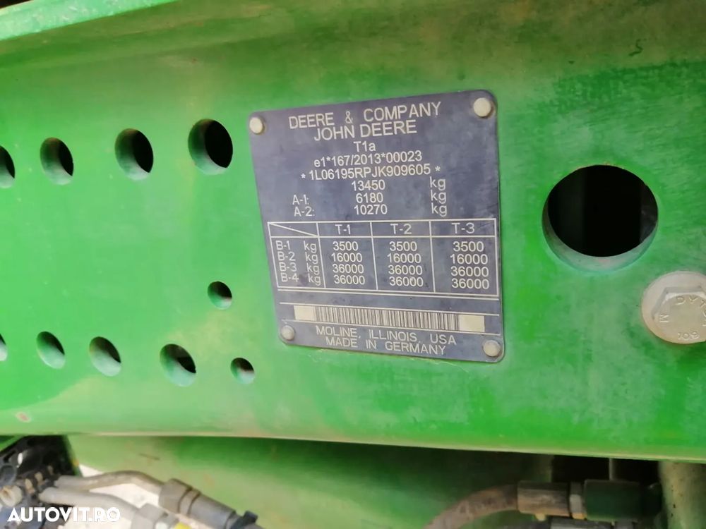 John Deere 6195R 4WD, Auto Trac + Activare !!! TOP !!! - 30