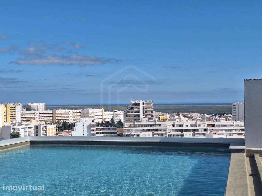 Palácio BR Avenida-Apartamento T2, piscina na cobertura, Faro, Algarve - Grande imagem: 4/73