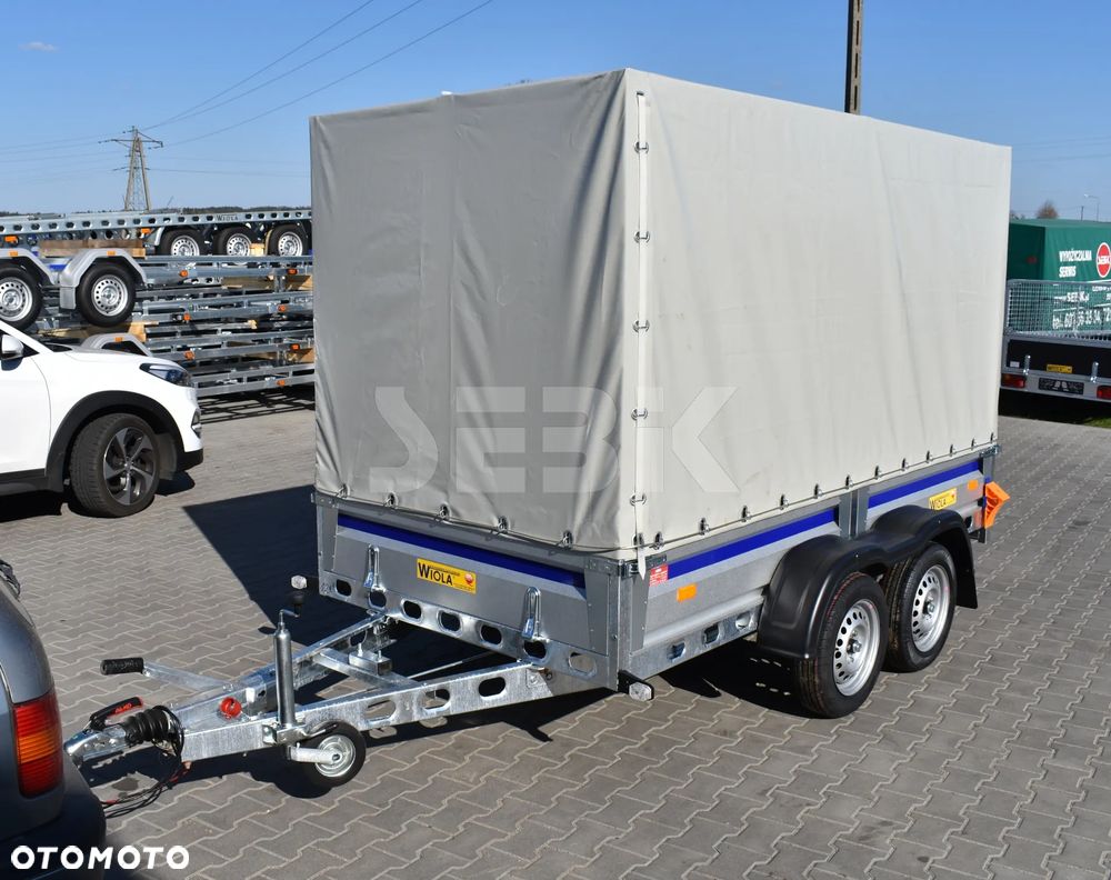 Wiola Mocna przyczepa lekka SILEZIA KOMFORT PLUS MAX 302 x 152 cm. DMC. 750 kg. DOSTAWA!! - 12