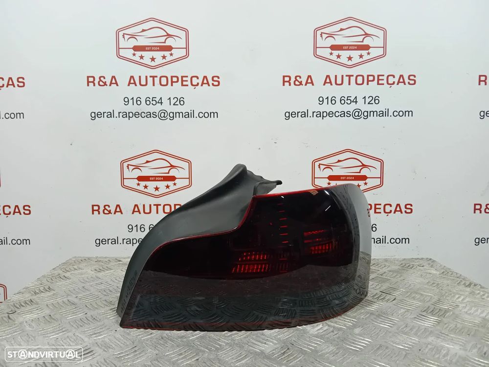 Farolins Trás Traseiro Esquerdo Direito Bmw Série 1 E82 E88 Pré LCI Escurecidos Originais - 11