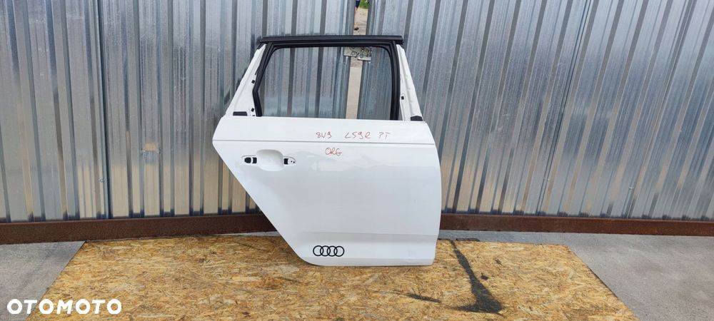 DRZWI PRAWY TYŁ AUDI A4 B9 LS9R AVANT / KOMBI ORG - 1