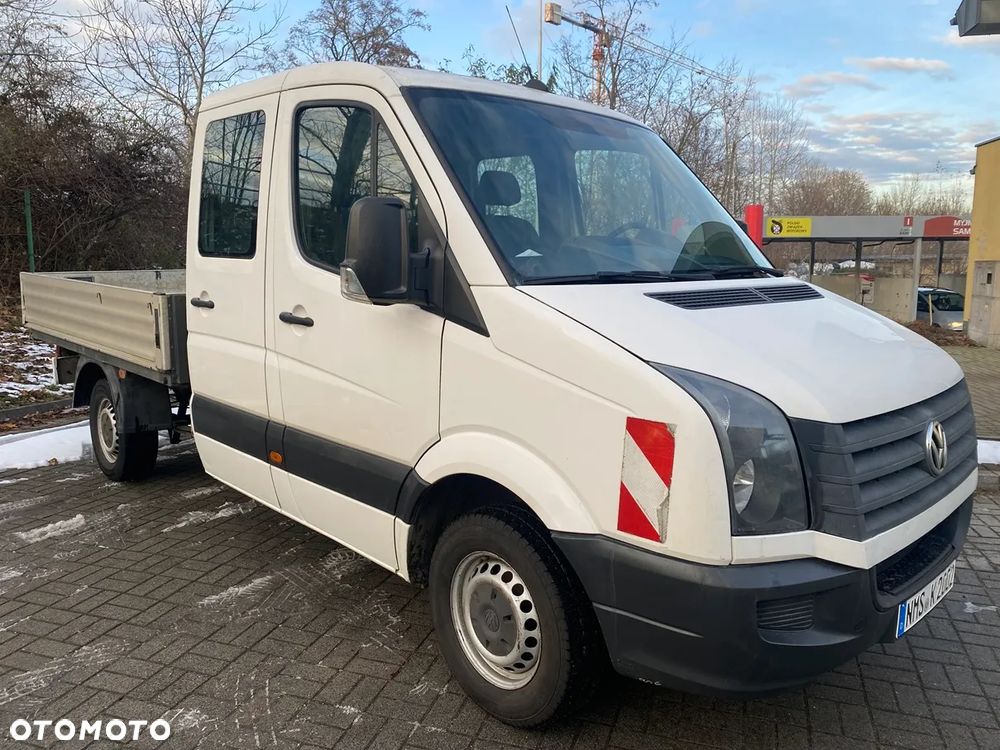 Volkswagen Crafter 2.0 Tdi 109KM Doka 7 osobowa 2.8m skrzynia 2012/2013 Zadbany - 2