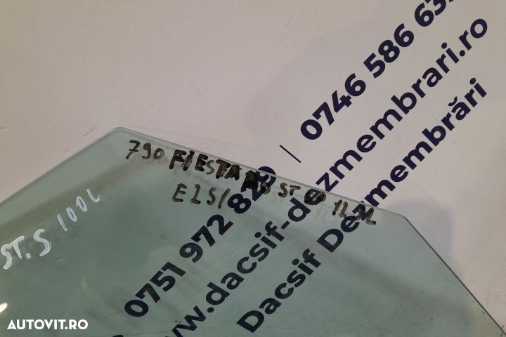 Geam usa spate stanga 43R-00048 43R-00048 Ford Fiesta 6 [facelift] [2 - 2