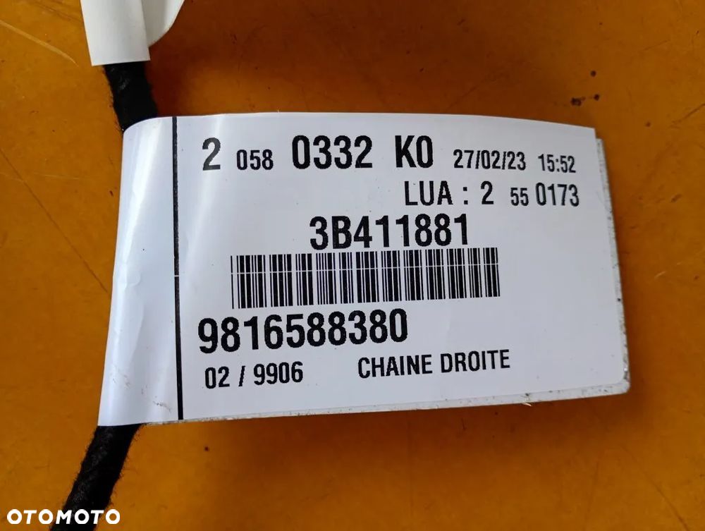 wiązka drzwi przesuwnych fiat scudo jumpy expert iii vivaro c proace ii 2016-2025 9816588380 - 4