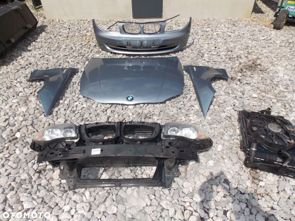 maska zderzak przód błotnik bmw 1 e81 e87 kpl 1.6 - 7