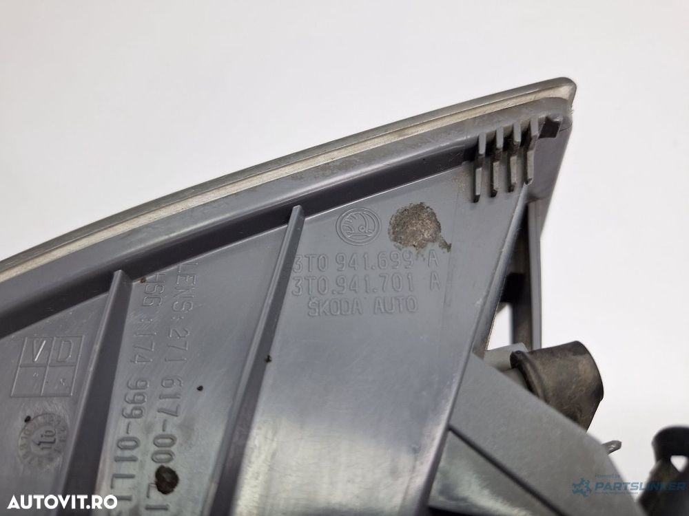 Proiector ceata stanga SKODA SUPERB II Estate 3T5 2009 - 2015 TDI CBBB, CFGB 3T0941699A - 4