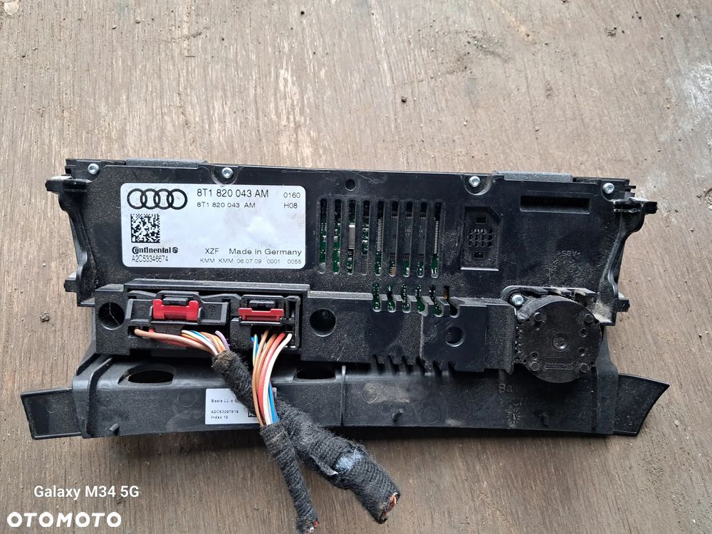 Panel Sterowania Klimatyzacji Nawiewu Audi A4 B8 A5 Q5 8T1820043AM - 3