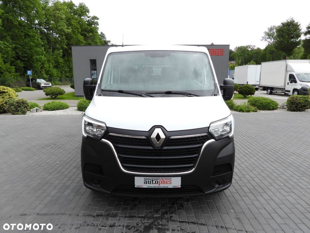 Renault MASTER WYWROTKA PODWÓJNA KABINA DOKA 6 MIEJSC TEMPOMAT NAWIGACJA LEDY KLIMATYZACJA  145KM - 6