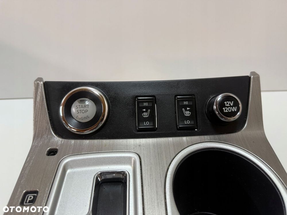 NISSAN MURANO Z52 15- USA PANEL ZMIANY BIEGÓW PRZEŁĄCZNIK RAMKA TUNEL GAŁKA - 7
