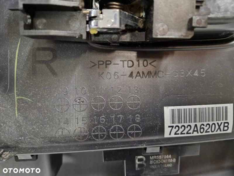 MITSUBISHI ASX I 1 BOCZEK TAPICERKA DRZWI PRAWY TYŁ - 7