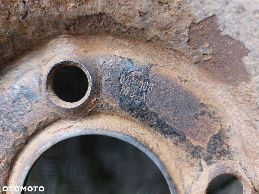 KOŁO ZAPASOWE ZAPAS 4x100 6Jx15 ET50 FI60,1 195/55R15 RENAULT CLIO III - 5