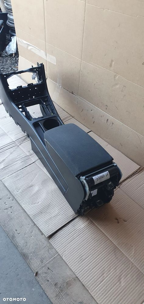 Tunel środkowy podłokietnik czarny VW Passat B7 3C0864207P - 8