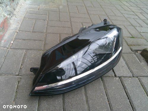 VW GOLF VII 7 LIFT LAMPA PRZEDNIA LEWA EUROPA ORYGINAŁ 5G1941005D - 6