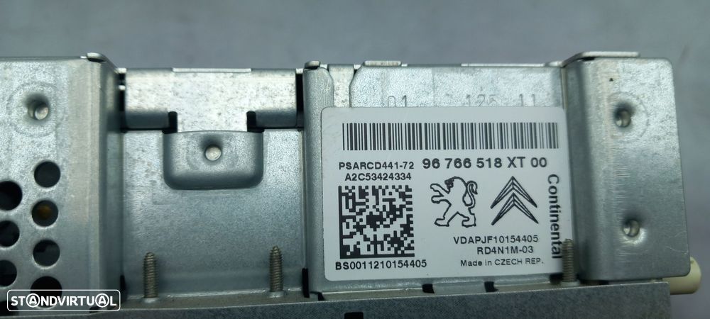 Rádio / auto-rádio PEUGEOT 207 (WA_, WC_) - 4