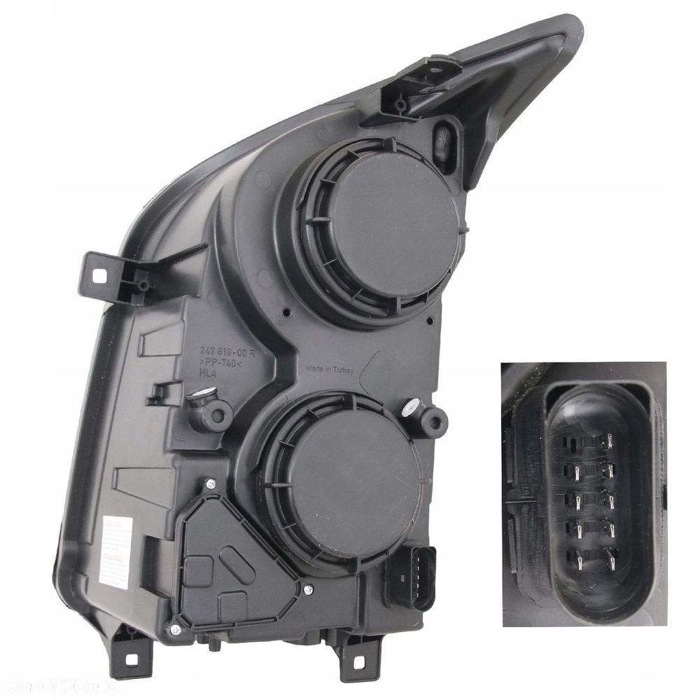 Reflektor Lampa Przód Vw Crafter 2e 2e0 2005-2013 kpl - 3